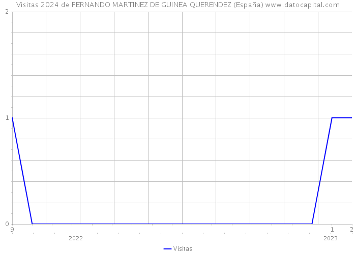 Visitas 2024 de FERNANDO MARTINEZ DE GUINEA QUERENDEZ (España) 