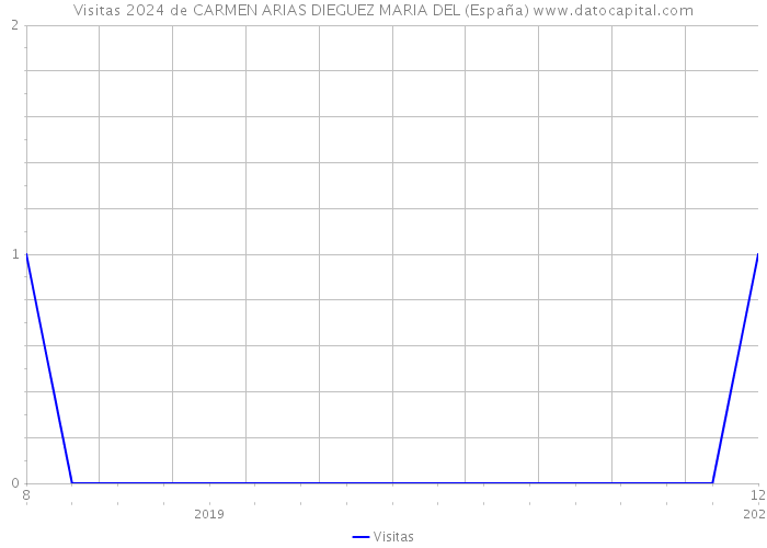 Visitas 2024 de CARMEN ARIAS DIEGUEZ MARIA DEL (España) 