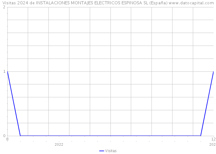 Visitas 2024 de INSTALACIONES MONTAJES ELECTRICOS ESPINOSA SL (España) 