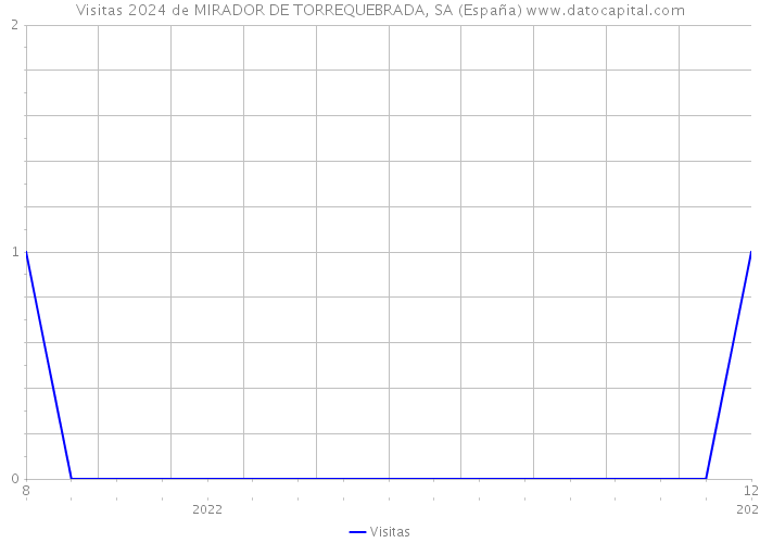 Visitas 2024 de MIRADOR DE TORREQUEBRADA, SA (España) 