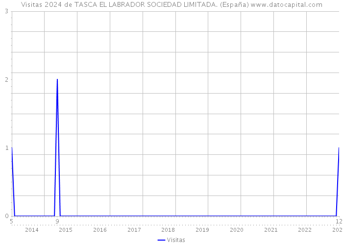 Visitas 2024 de TASCA EL LABRADOR SOCIEDAD LIMITADA. (España) 