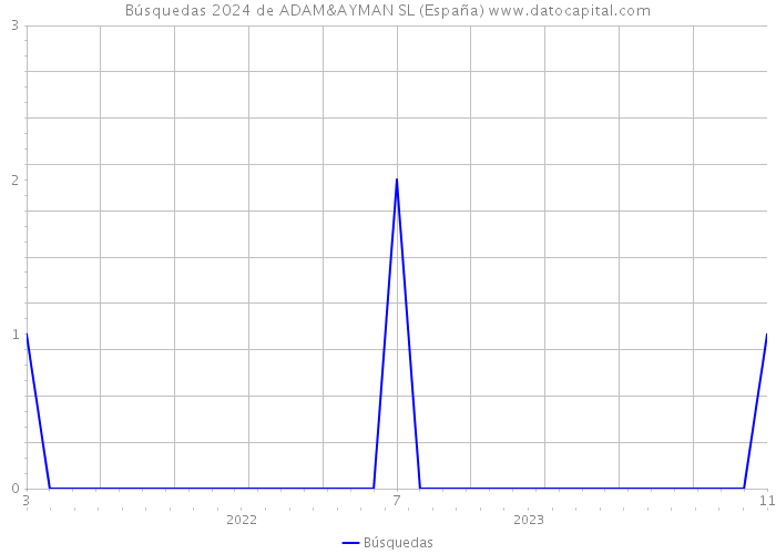 Búsquedas 2024 de ADAM&AYMAN SL (España) 