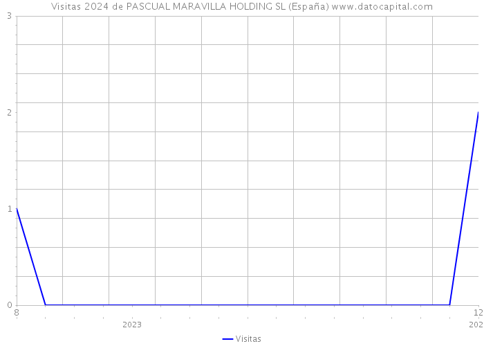 Visitas 2024 de PASCUAL MARAVILLA HOLDING SL (España) 