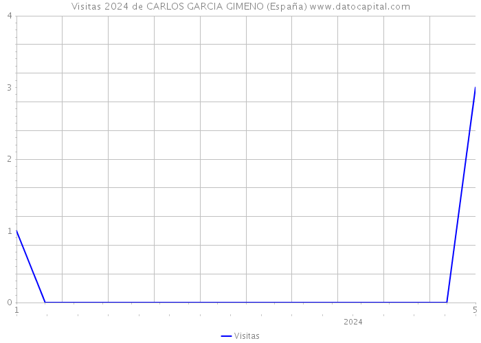 Visitas 2024 de CARLOS GARCIA GIMENO (España) 