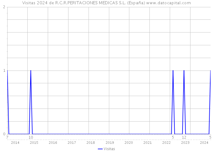 Visitas 2024 de R.C.R.PERITACIONES MEDICAS S.L. (España) 