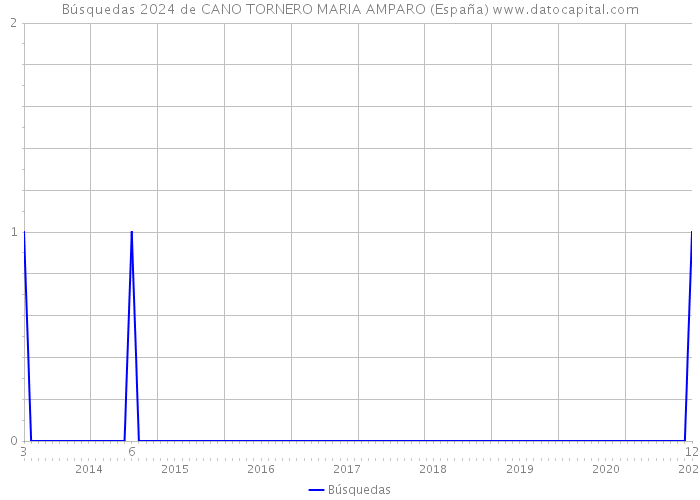 Búsquedas 2024 de CANO TORNERO MARIA AMPARO (España) 
