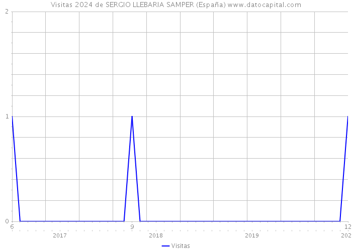 Visitas 2024 de SERGIO LLEBARIA SAMPER (España) 