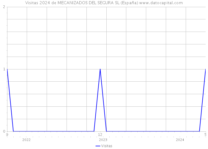 Visitas 2024 de MECANIZADOS DEL SEGURA SL (España) 