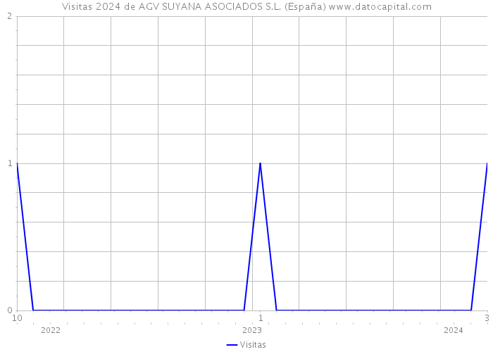 Visitas 2024 de AGV SUYANA ASOCIADOS S.L. (España) 
