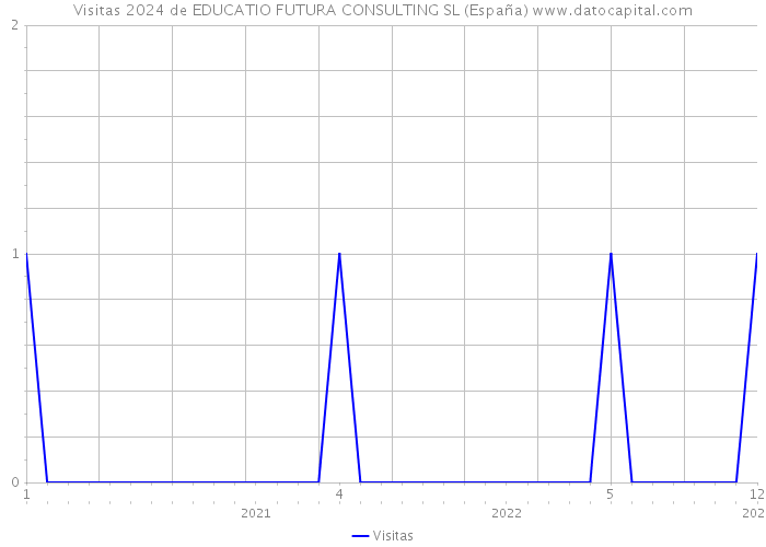 Visitas 2024 de EDUCATIO FUTURA CONSULTING SL (España) 