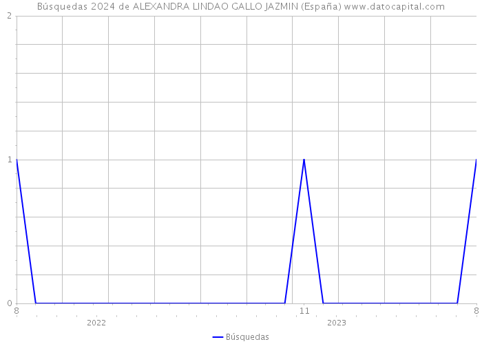 Búsquedas 2024 de ALEXANDRA LINDAO GALLO JAZMIN (España) 