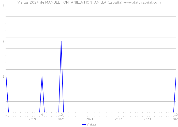 Visitas 2024 de MANUEL HONTANILLA HONTANILLA (España) 