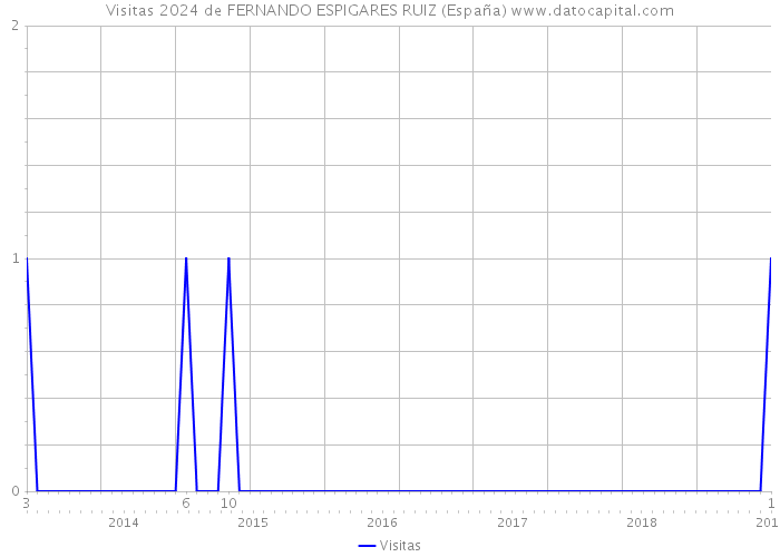Visitas 2024 de FERNANDO ESPIGARES RUIZ (España) 