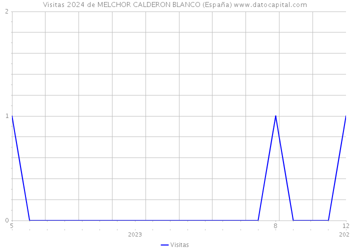 Visitas 2024 de MELCHOR CALDERON BLANCO (España) 