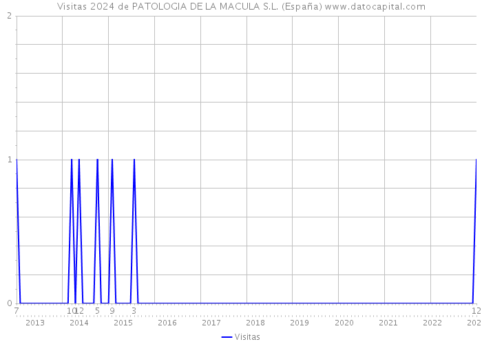 Visitas 2024 de PATOLOGIA DE LA MACULA S.L. (España) 