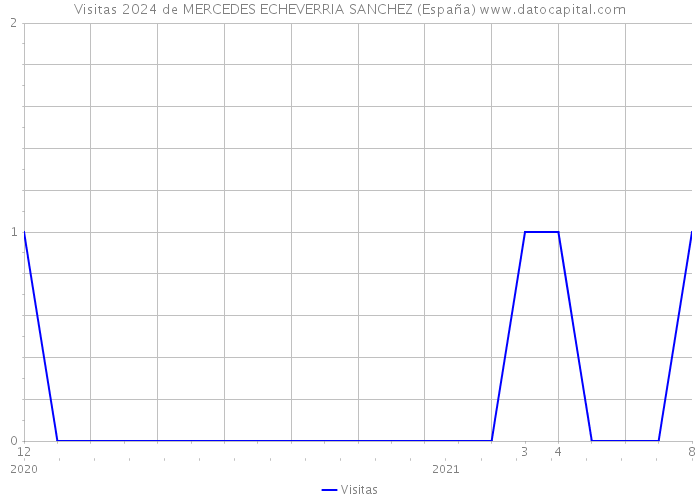 Visitas 2024 de MERCEDES ECHEVERRIA SANCHEZ (España) 