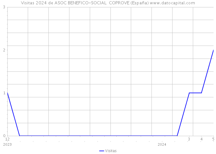 Visitas 2024 de ASOC BENEFICO-SOCIAL COPROVE (España) 