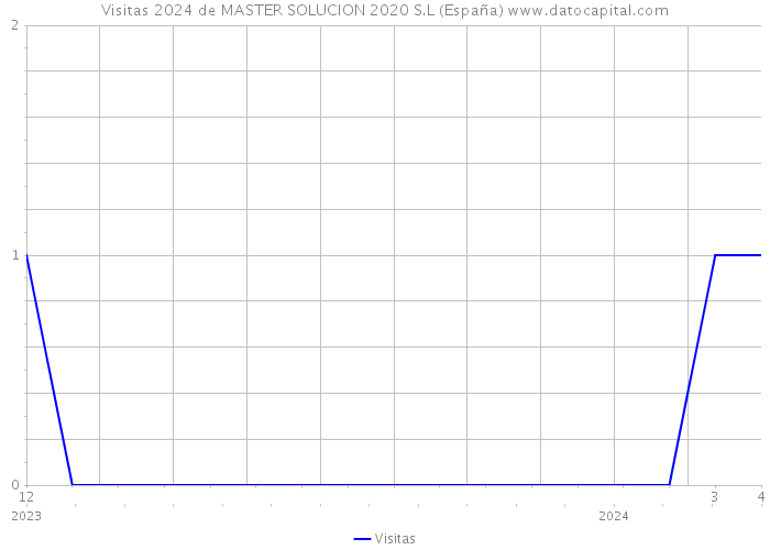 Visitas 2024 de MASTER SOLUCION 2020 S.L (España) 
