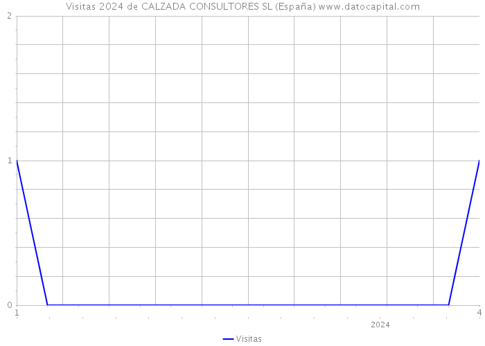 Visitas 2024 de CALZADA CONSULTORES SL (España) 