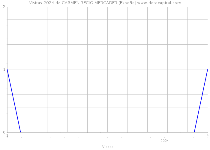 Visitas 2024 de CARMEN RECIO MERCADER (España) 