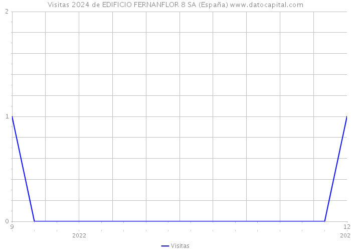 Visitas 2024 de EDIFICIO FERNANFLOR 8 SA (España) 
