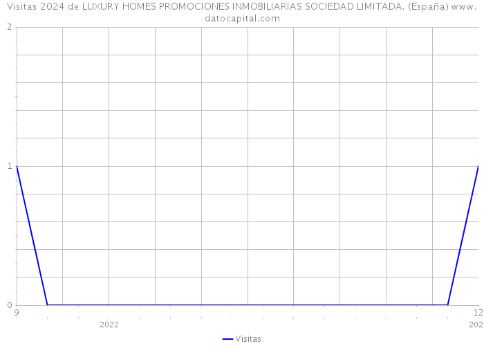 Visitas 2024 de LUXURY HOMES PROMOCIONES INMOBILIARIAS SOCIEDAD LIMITADA. (España) 