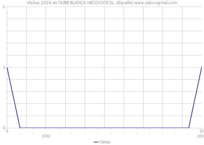 Visitas 2024 de NUBE BLANCA NEGOCIOS SL. (España) 