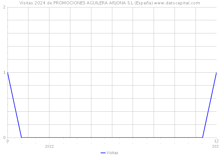 Visitas 2024 de PROMOCIONES AGUILERA ARJONA S.L (España) 