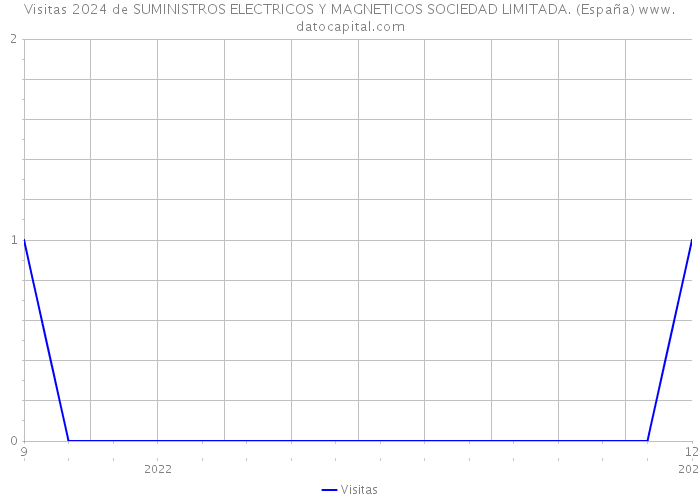 Visitas 2024 de SUMINISTROS ELECTRICOS Y MAGNETICOS SOCIEDAD LIMITADA. (España) 