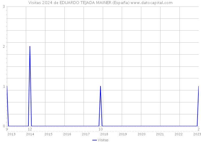 Visitas 2024 de EDUARDO TEJADA MAINER (España) 