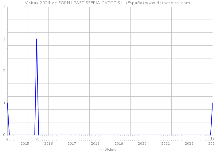Visitas 2024 de FORN I PASTISSERIA CATOT S.L. (España) 