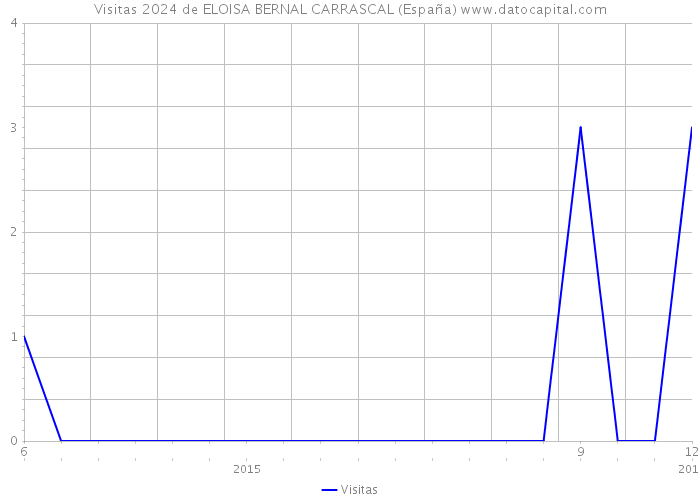 Visitas 2024 de ELOISA BERNAL CARRASCAL (España) 