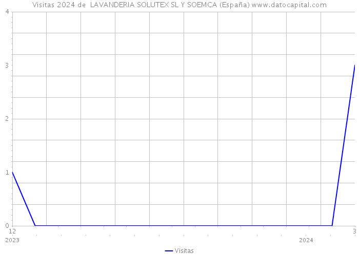 Visitas 2024 de  LAVANDERIA SOLUTEX SL Y SOEMCA (España) 