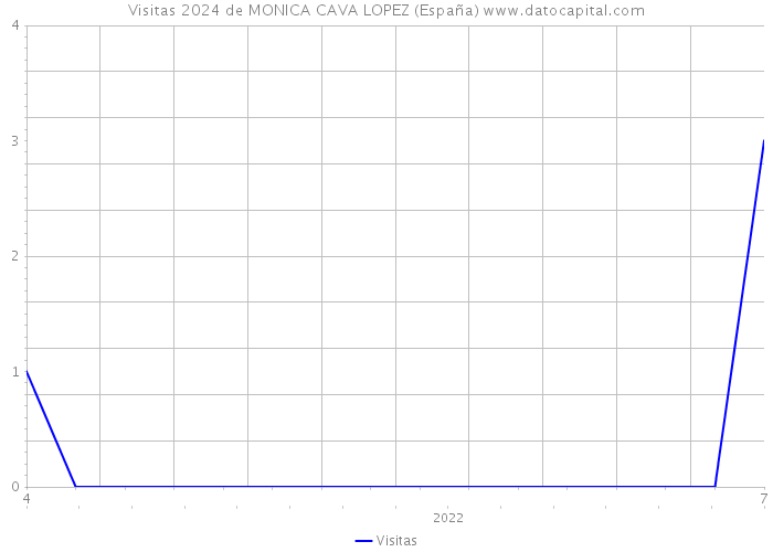 Visitas 2024 de MONICA CAVA LOPEZ (España) 