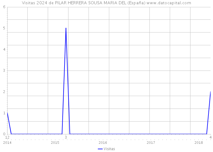 Visitas 2024 de PILAR HERRERA SOUSA MARIA DEL (España) 