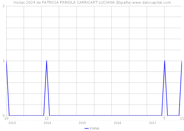 Visitas 2024 de PATRICIA PINNOLA CARRICART LUCIANA (España) 