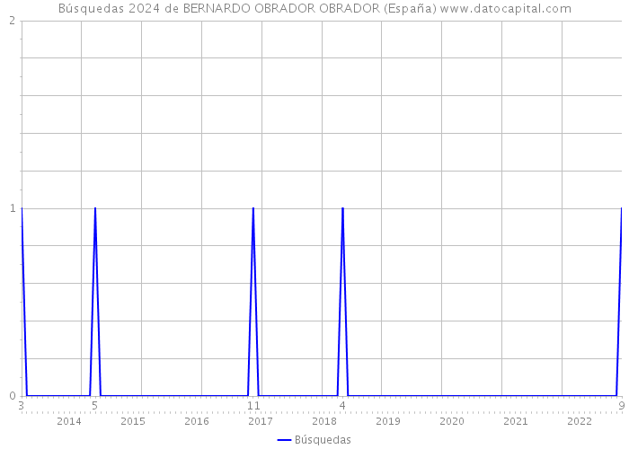 Búsquedas 2024 de BERNARDO OBRADOR OBRADOR (España) 