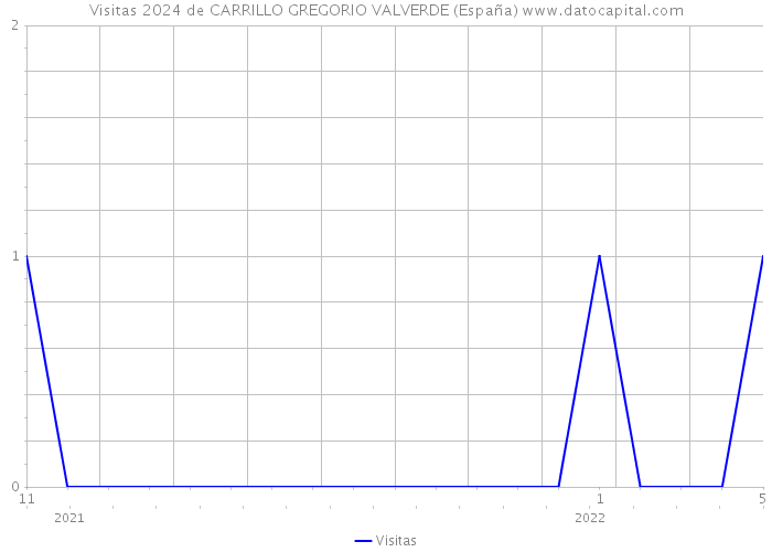 Visitas 2024 de CARRILLO GREGORIO VALVERDE (España) 