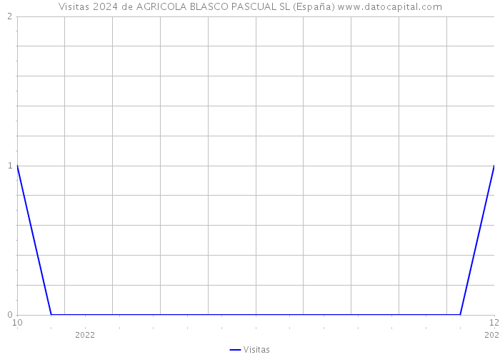 Visitas 2024 de AGRICOLA BLASCO PASCUAL SL (España) 