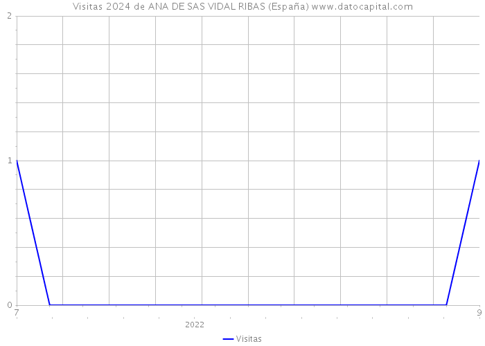 Visitas 2024 de ANA DE SAS VIDAL RIBAS (España) 