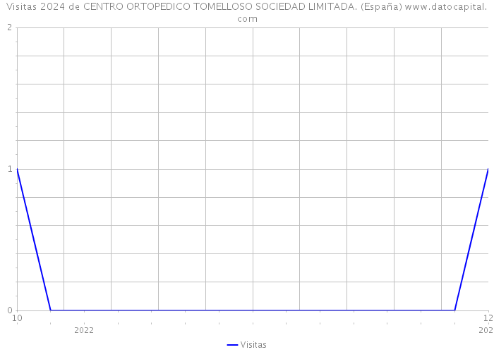 Visitas 2024 de CENTRO ORTOPEDICO TOMELLOSO SOCIEDAD LIMITADA. (España) 