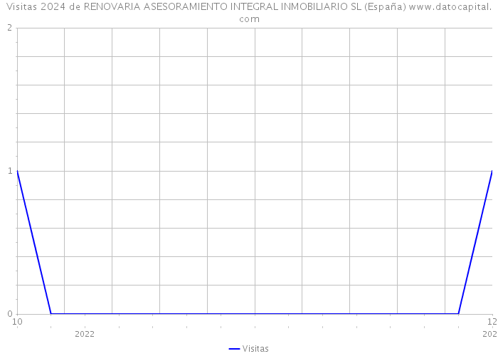 Visitas 2024 de RENOVARIA ASESORAMIENTO INTEGRAL INMOBILIARIO SL (España) 