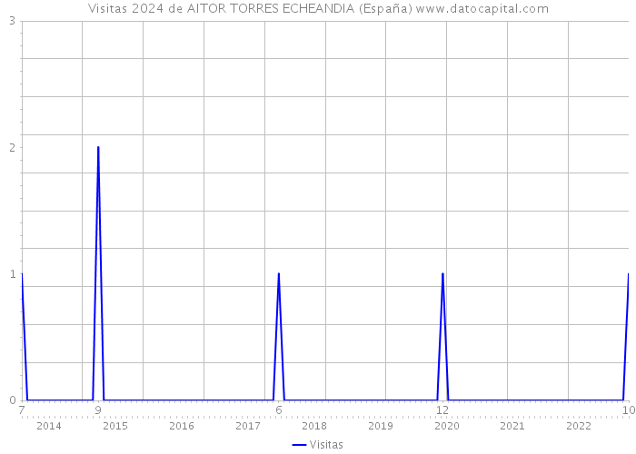 Visitas 2024 de AITOR TORRES ECHEANDIA (España) 