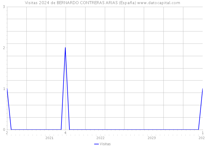 Visitas 2024 de BERNARDO CONTRERAS ARIAS (España) 