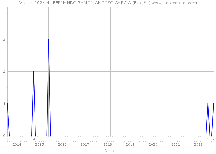 Visitas 2024 de FERNANDO RAMON ANGOSO GARCIA (España) 