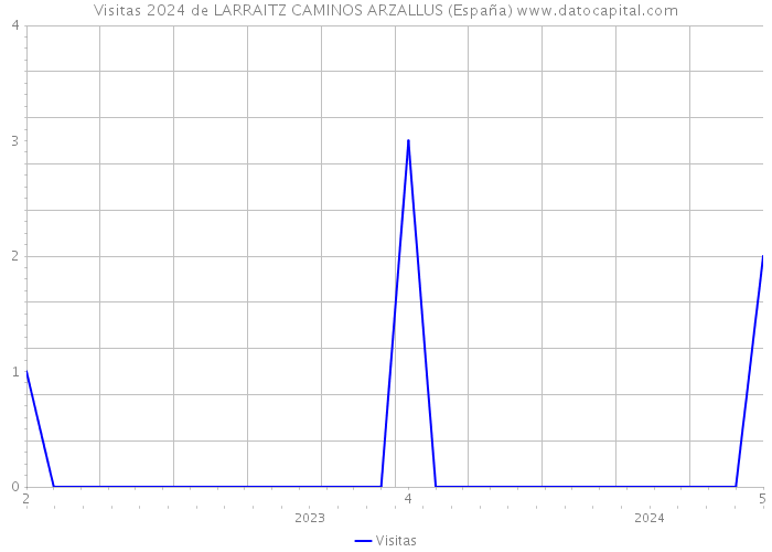Visitas 2024 de LARRAITZ CAMINOS ARZALLUS (España) 