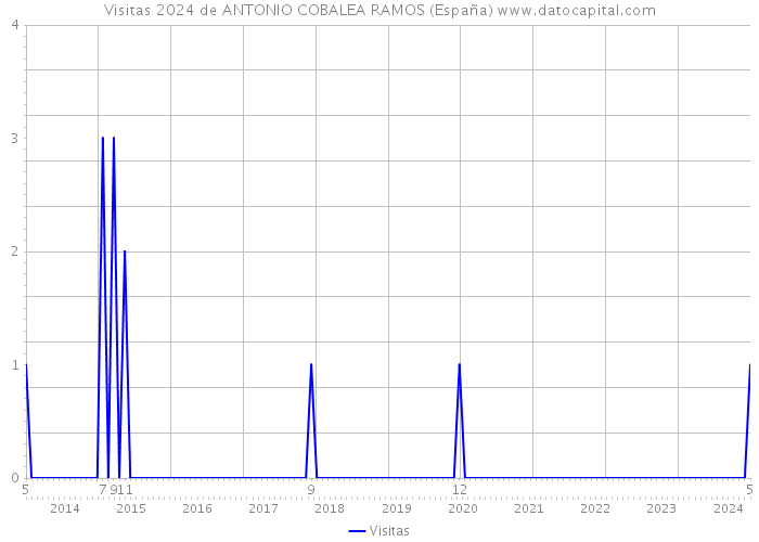 Visitas 2024 de ANTONIO COBALEA RAMOS (España) 