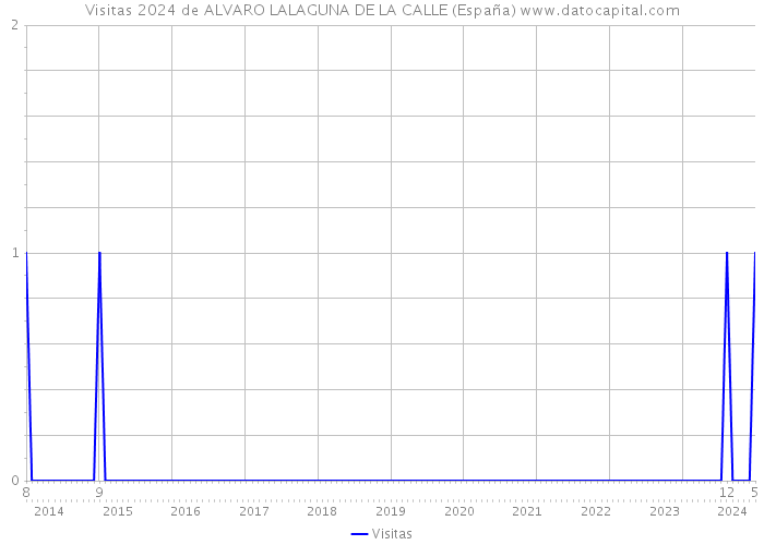 Visitas 2024 de ALVARO LALAGUNA DE LA CALLE (España) 