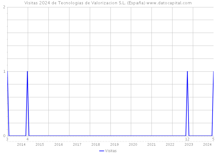 Visitas 2024 de Tecnologias de Valorizacion S.L. (España) 