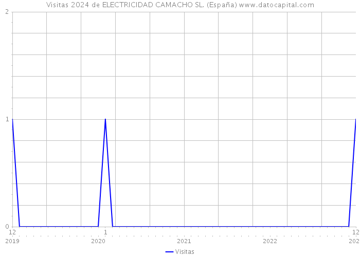 Visitas 2024 de ELECTRICIDAD CAMACHO SL. (España) 
